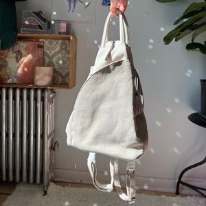 Free People WTF Soho Convertible Cream One Size